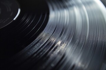 Vinyl record, retro music