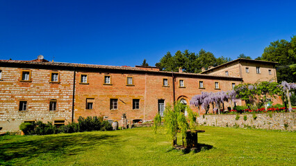 Obraz premium Sacro Monte o Gerusalemme di San Vivaldo,provincia di Firenze,Toscana,Italia