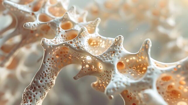 infographic listing common causes of secondary osteoporosis
