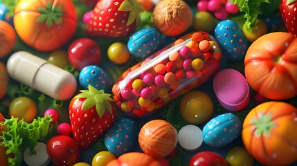 Vitamins and minerals that are beneficial to the body