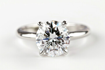 Diamond ring, brilliant sparkle