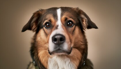 Close-up portrait of a dog