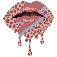 Lips Clipart Sublimation Designs