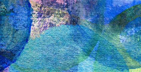 Lively and Intricate Psychedelic Patterns Merging into a Captivating Abstract Composition