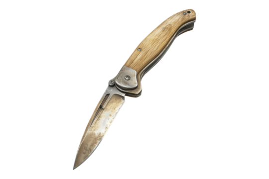 pocket knife isolated on transparent background