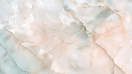 A smooth, polished marble surface in soft, pastel hues, the natural veins creating an artful display of elegance and timelessness, perfect for a sophisticated backdrop. 32k