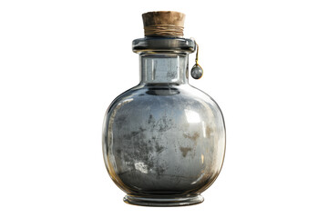 Potion bottle isolated on transparent background