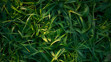 Verdant Green Grass Texture Wallpaper or Background