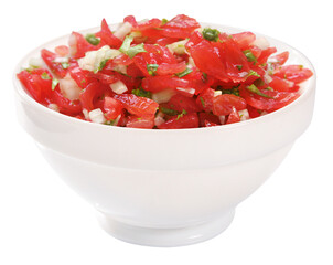Tomatensalat in Bowl