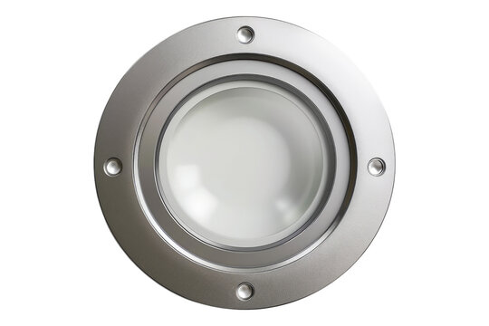 Recessed downlight isolated on transparent background