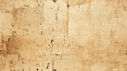 Vintage paper texture with aged creases and stains