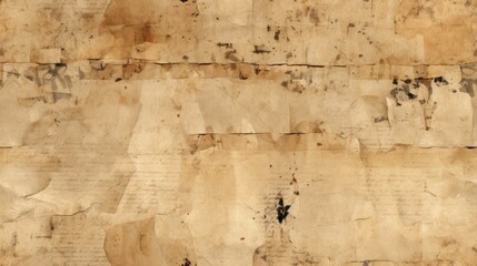 Vintage paper texture with aged creases and stains