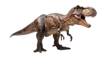 Obraz premium Tyrannosaurus rex isolated on white background.