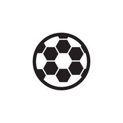 Fototapeta premium soccer ball logo icon