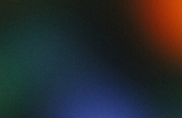Black red green blue , template empty space shine bright light and glow , grainy noise grungy spray texture color gradient rough abstract retro vibe background