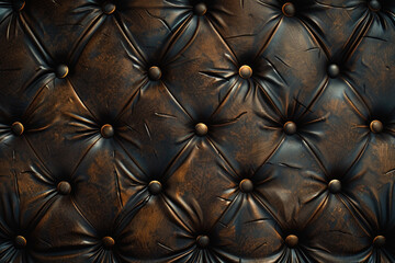 A sophisticated background with an antique leather texture in dark brown, evoking a sense of heritage and classic style.