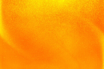 Color gradient dark grainy background, orange gold yellow vibrant abstract on black, noise texture...