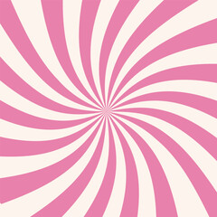 Y2k aesthetic. Pop art background. Cartoon retro sunburst effect. Vintage sunshine texture. 90s background