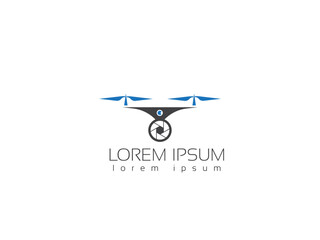 Best Drone Logos. DIY Drone Logo Maker Design, Set of aerial drone footage emblems and icons. abstract creative drone logo template. drone quadrocopter with action camera. Drone logo, Set of drone log