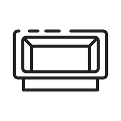 Kitchen Tool Tray Line Icon
