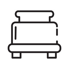 Bread Toaster Tool Line Icon