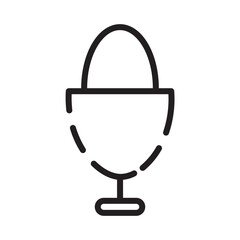 Egg Kitchen Tool Line Icon
