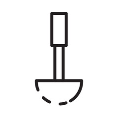 Food Meal Tool Line Icon