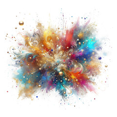 Splashes Splatter Brushstroke Clipart