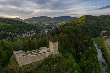 Baszta, Muszyna, Dolina Popradu, Małopolska, Poland, 