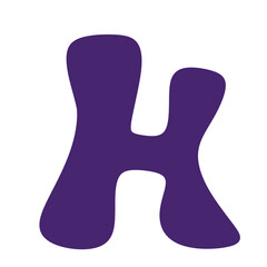 illustration of a letter H