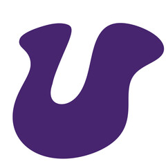 illustration of a letter U