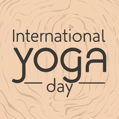 
International Yoga Day, typography, International Day of Yoga, Calligraphy, International Yoga Day Poster, text, Yoga Day, International Yoga Day Post, Illustration, Story, Poster, Card, World Yoga D