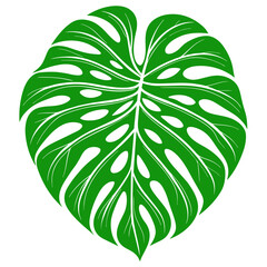 green leaf vector