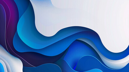 Abstract soft blue wave background. 3d blue background with blue lines curved wavy sparkle with copy space for text. Three-dimensional wave and blue background.	