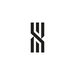 Modern Letter X Abstract Logo