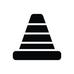 Road Cone vector icon