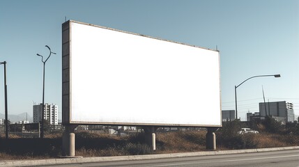 Blank Billboard Mockup