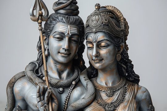 Goddess Parvati and Lord Siva
