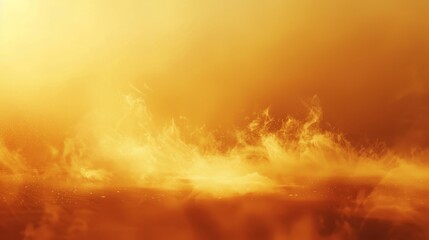 Gradient haze, Dusty overlay, Dynamic, High contrast, Shallow depth of field, Yellow to orange