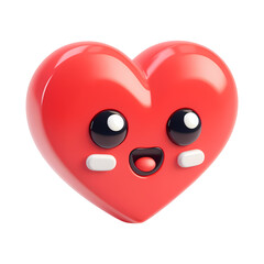 Fototapeta premium 3d illustration of heart