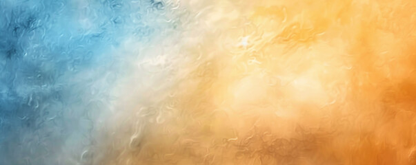 soft pastel gradient of sky blue and profound amber, ideal for an elegant abstract background