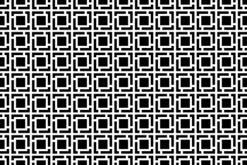 black and white seamless textile pattern. Endless repeating pattern in black and white colors. Abstract geometric decorative ornamental design for fabric swatch, textile, graphic design, wrapping. 