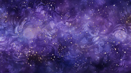 Purple indigo glitter pattern