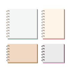 set of notebook