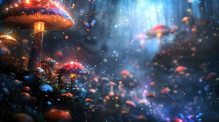 A alice in wonderland background