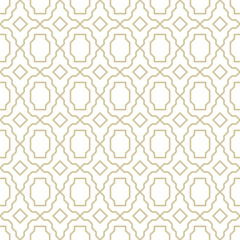 Seamless abstract geometric pattern in classic style