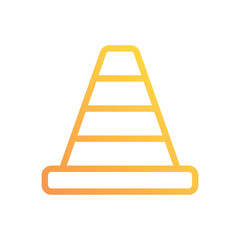 Road Cone vector icon