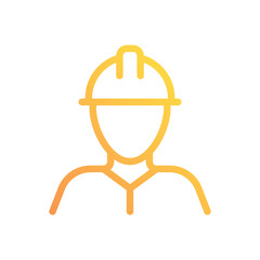 Obraz premium Builder vector icon
