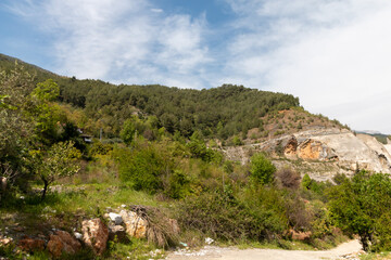 Mountain slopes near Dimcay