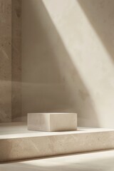 White object on white counter